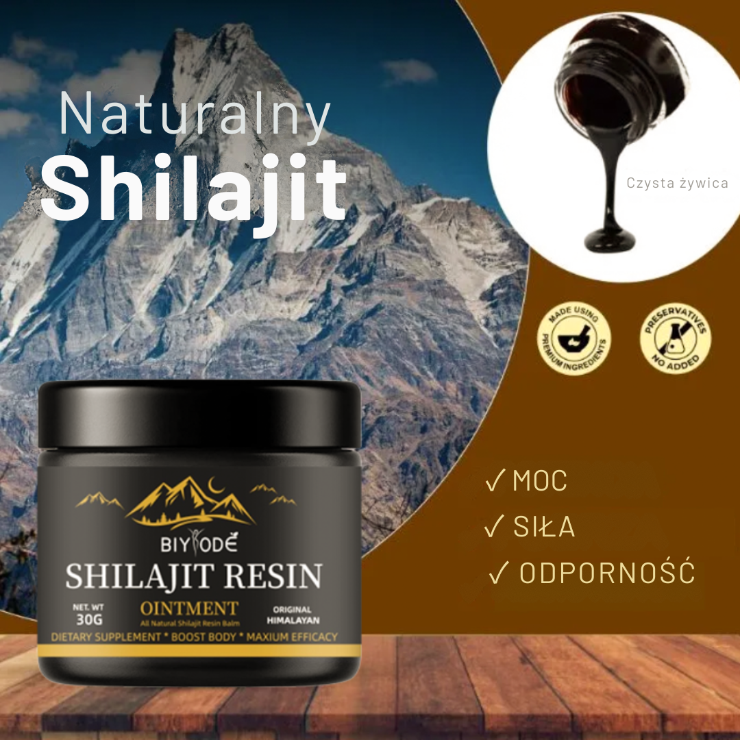 Shilajit 100% Czysty 💎 | Źródło Życiowej Energii z Himalajów